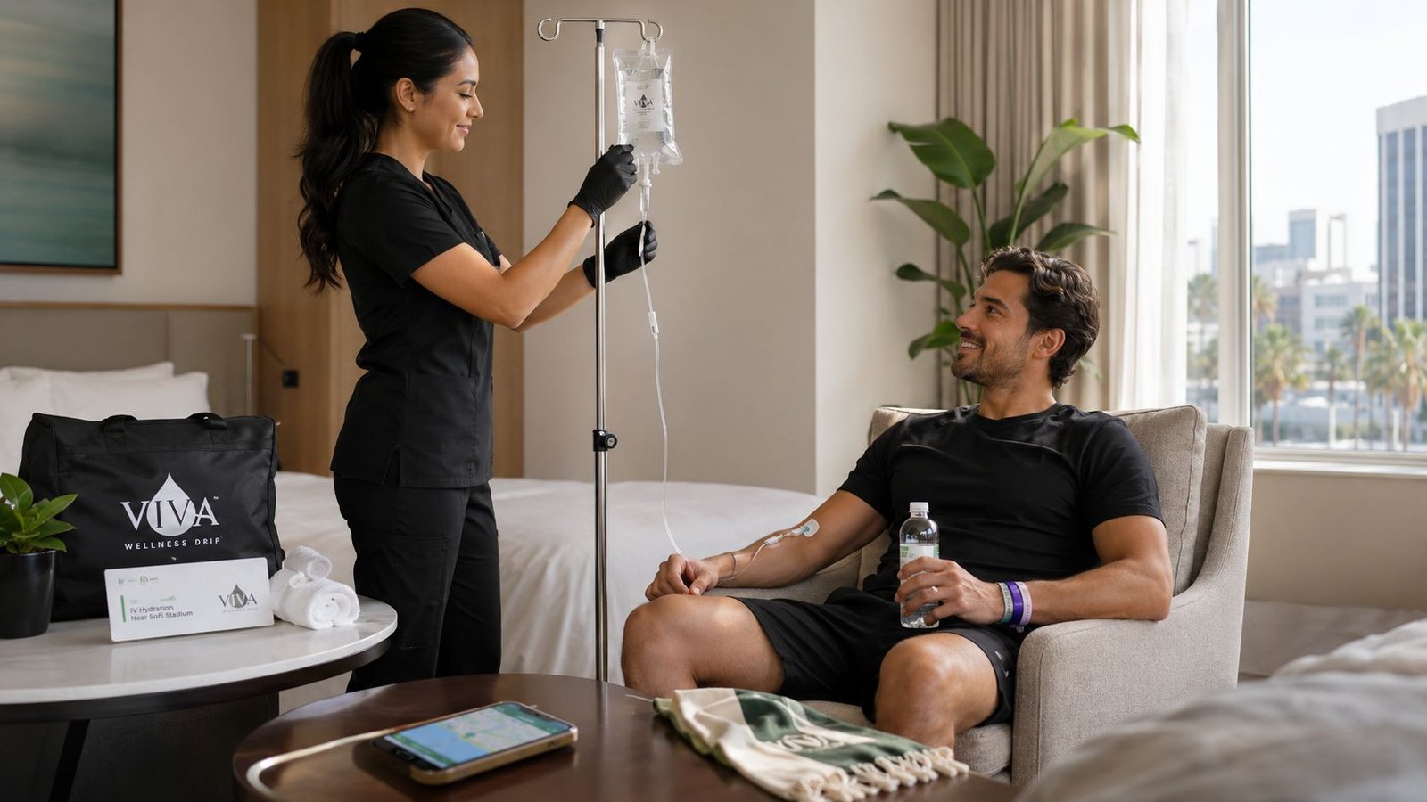 IV Hydration Near SoFi Stadium: Los Angeles Event Recovery Guide